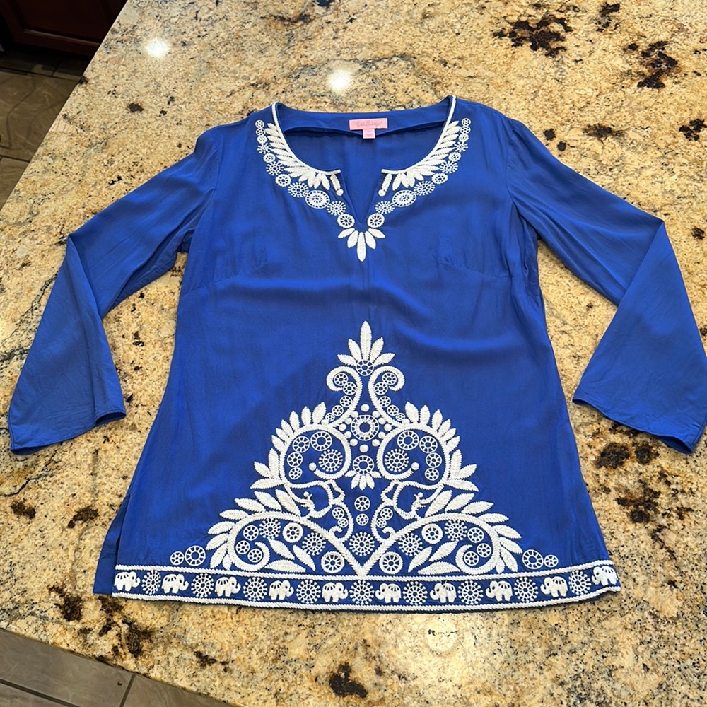 Lilly Pulitzer Embroidered Pullover